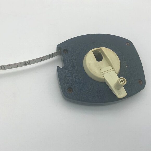 Stanley 34-450 Vintage 50 Ft Hand Crank Mylar Protected Tape Measure Made in USA - Picture 4 of 4